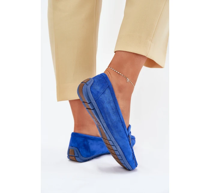 Dámské Velurové Mokasíny model 21701532 - Boto