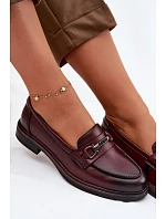 Kožené dámské mokasyny Vinceza 39983 bordó Kožené dámské mokasyny Vinceza 39983 bordó