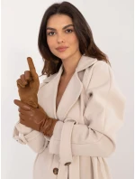 Rukavice AT RK model 20591890 světle hnědé - FPrice