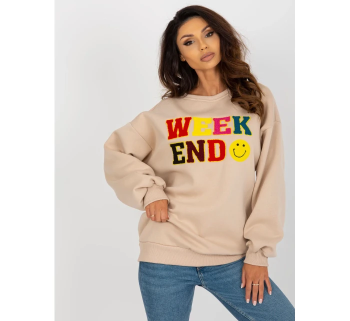 Mikina EM BL 617 6.30X béžová