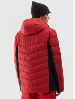 Pánská lyžařská bunda se syntetickým peřím 4FAW23TDJAM278-62S červená - 4F