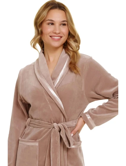 Dámský župan model 21908910 beige - Doctornap Dámský župan model 21908910 beige - Doctornap