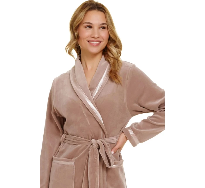 Dámský župan model 19773035 beige - Doctornap Dámský župan model 19773035 beige - Doctornap