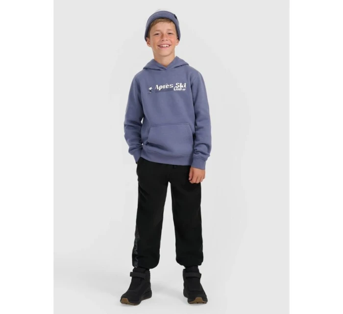 Chlapecká mikina s kapucí 4F 4FJRAW25TSWSM2416-32S