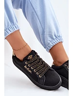 Dámské tenisky na platformě Lee Cooper LCW-26-44-4476 Černé Dámské tenisky na platformě Lee Cooper LCW-26-44-4476 Černé