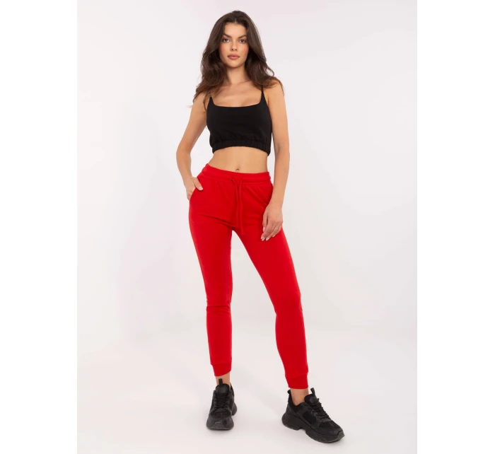 Tepláky B 006.74 červená