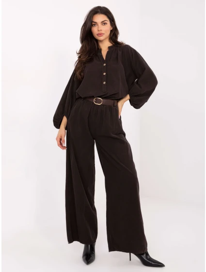 IT kalhoty SP 25782.73 tmavě hnědé IT kalhoty SP 25782.73 tmavě hnědé