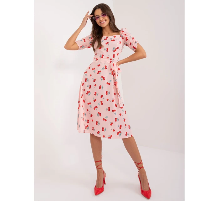 Šaty LK SK 509677 1.29 světle růžová