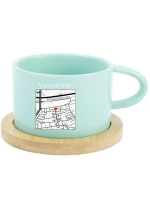 Personalizovaný hrneček Makronka s mapou Personalizovaný hrneček Makronka s mapou