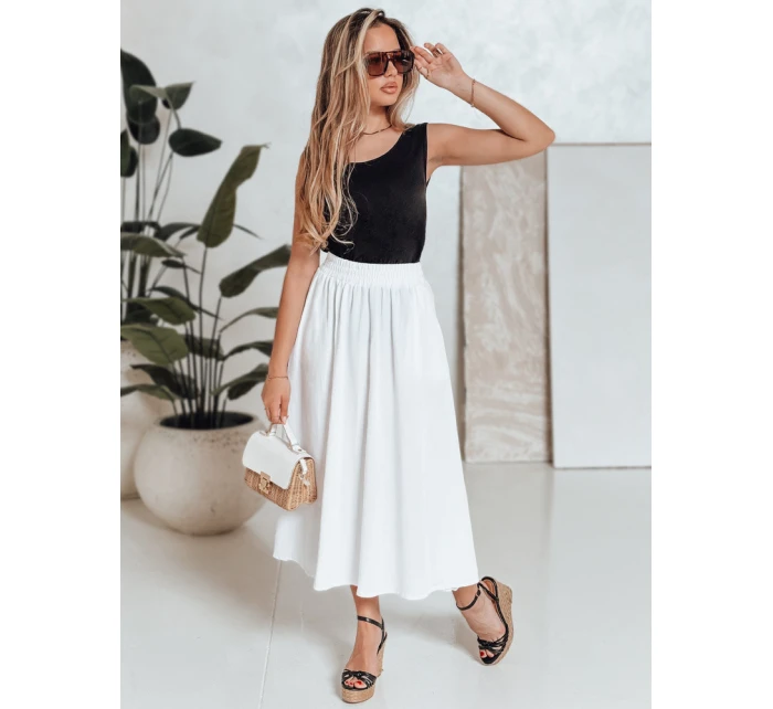 CISTAL sukně bílá FashionStreet CY0453