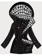 Tenká bunda s ozdobnou podšívkou J Style černá (16M9252-392) Tenká bunda s ozdobnou podšívkou J Style černá (16M9252-392)
