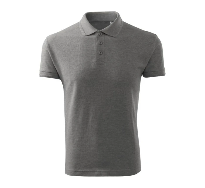 Pánské tričko Pique Polo Free šedý model 20861784 - Malfini Pánské tričko Pique Polo Free šedý model 20861784 - Malfini