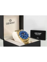 Pánské hodinky Giewont Chronograph Sapphire Gold Blue GW3970-B6