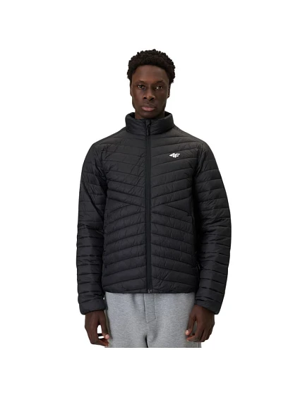 Pánská bunda 4F M0853 deep black 4FWSS26TDJAM0853 20S pánské Pánská bunda 4F M0853 deep black 4FWSS26TDJAM0853 20S pánské