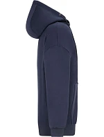 Těžká unisex oversize mikina s kapucí 02. navy model 22446257 - Daiber Těžká unisex oversize mikina s kapucí 02. navy model 22446257 - Daiber