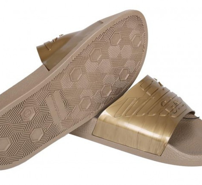 Pantofle X4PS02 zlatá - Emporio Armani