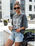 Dámské tričko s potiskem HAYATOUS graphite FashionStreet RY2637