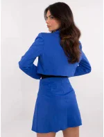 Dámská sukně DHJ SD 8792.68 Kobaltově modrá - FPrice Dámská sukně DHJ SD 8792.68 Kobaltově modrá - FPrice