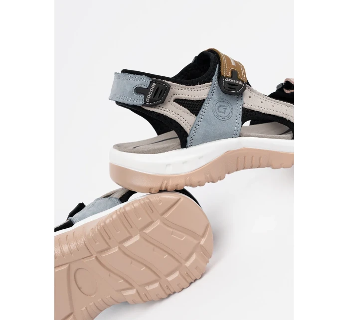 Stylové  sandály vícebarevné dámské bez podpatku