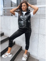 Dámská prošívaná vesta ASHE černá FashionStreet TY3777