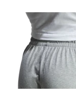 Kalhoty adidas Essentials Single Jersey Tapered Open Hem 3-Stripes M IC0046