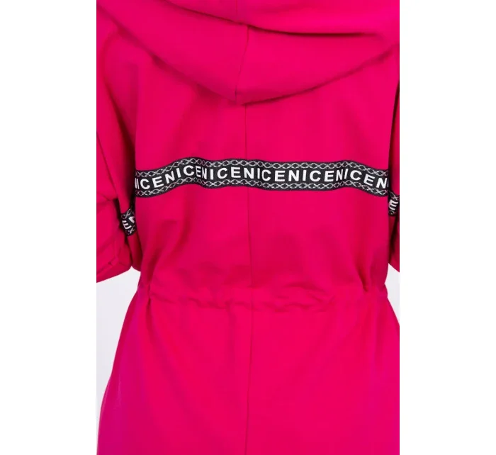 Sukně s delšími zády fuchsiová