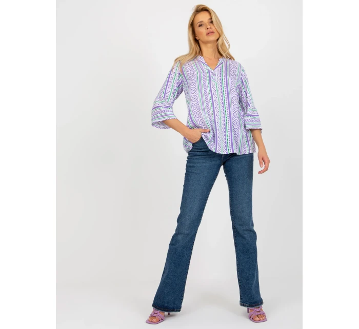 Dámská halenka D73771M11062C fialová - FPrice