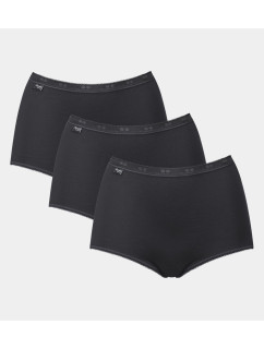 Dámské kalhotky Basic+ Maxi 3P černé - Sloggi
