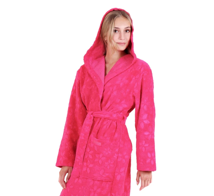 Bibi s kapucí malinová