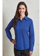 PR 300 Popelínová halenka s dlouhým rukávem model 22479965 black - Premier PR 300 Popelínová halenka s dlouhým rukávem model 22479965 black - Premier