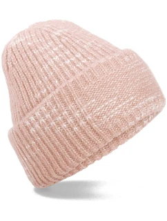 Beechfield B 330R Pletená čepice Patch "Chunky Knit" 53.330R strawberry haze