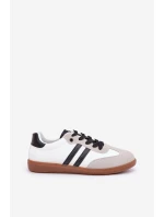 Nízké Tenisky Dámské Bílá-Černá Loredis