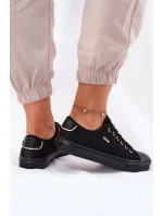 Dámské Textilní Tenisky Big Star RR274765 Černé Dámské Textilní Tenisky Big Star RR274765 Černé