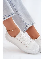Dámské tenisky na platformě Big Star TT274269 Bílé