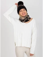 Dámská čepice AT CZ CM 317 černá a béžová