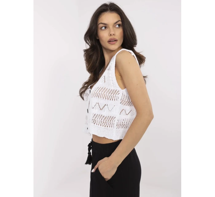 Jumper D93076J90849A bílý