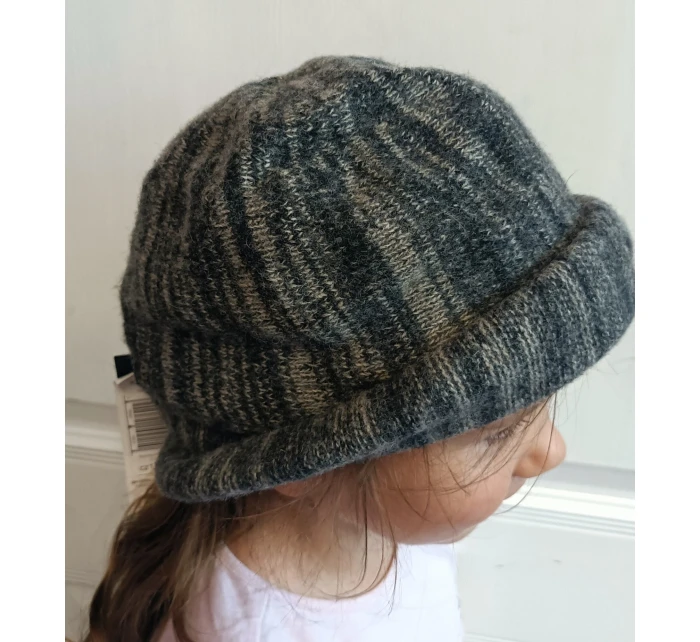 Dámský vlněný klobouček CZ17517-3 šedý melange - Art of Polo Dámský vlněný klobouček CZ17517-3 šedý melange - Art of Polo