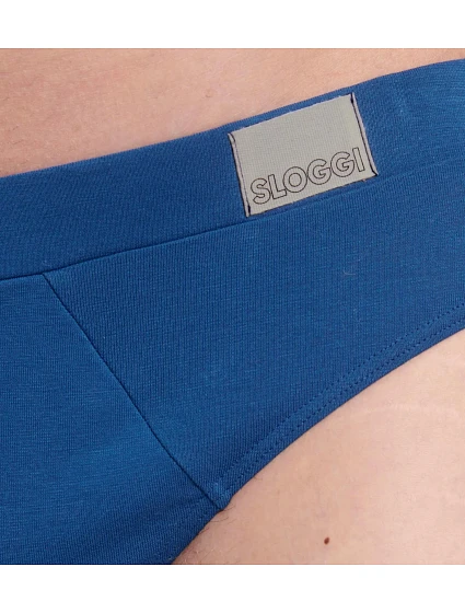 Pánské slipy GO Natural Brief C2P BLUE DARK COMBINATION modrá model 20755427 - Sloggi Pánské slipy GO Natural Brief C2P BLUE DARK COMBINATION modrá model 20755427 - Sloggi