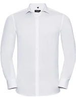 Russell Athletic 960M Elastická košile "Ultimate" s dlouhým rukávem 11.960M white