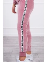 Love model 21753124 set tmavě pudrově růžový - K-Fashion Love model 21753124 set tmavě pudrově růžový - K-Fashion