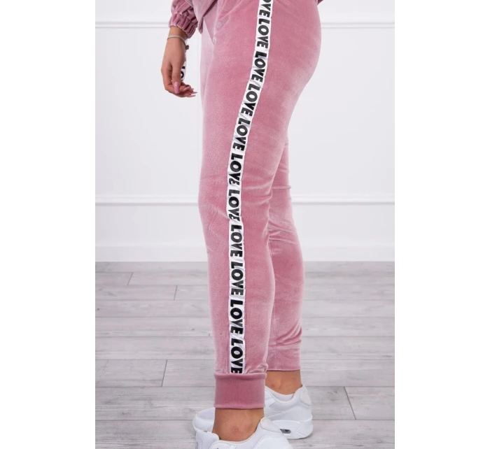 Love model 21753124 set tmavě pudrově růžový - K-Fashion Love model 21753124 set tmavě pudrově růžový - K-Fashion