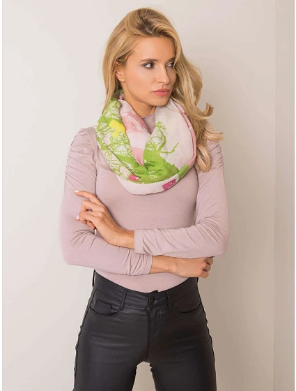 Chustka AT CH K model 22118116 ciemny różowy - FPrice