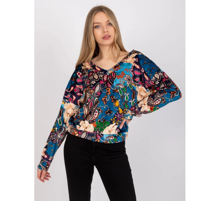 Halenka DHJ BZ 6550 3.14P tmavě modrá