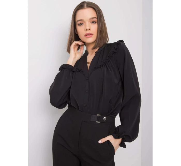 Košile TW KS BP 5078.21 černá