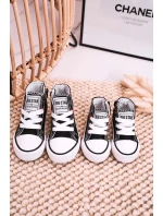 Klasické vysoké tenisky Big Star - černé Klasické vysoké tenisky Big Star - černé