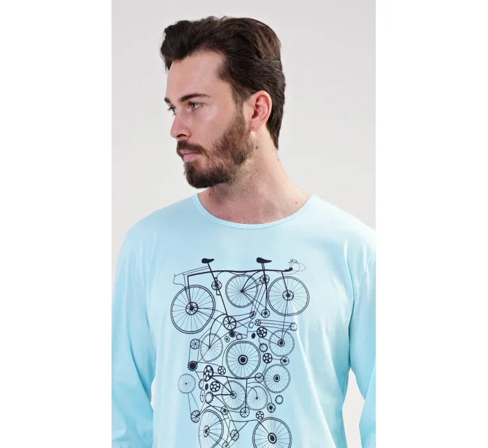 Pánské pyžamo dlouhé Kolo