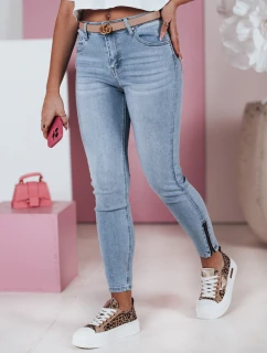 Dámské džínové úzké kalhoty střední  model 21983604 - Dstreet