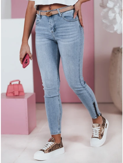 Dámské džínové úzké kalhoty mid rise ZIPSTYLE FashionStreet UY2392