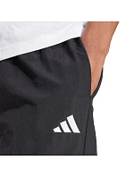 Pánské kalhoty adidas Essential Small Logo Woven Open Hem, černé, JM1778