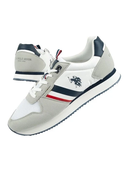 Sportovní obuv U.S. Polo Assn. M NOBIL006-WHI Sportovní obuv U.S. Polo Assn. M NOBIL006-WHI